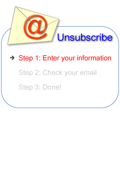 Unsubscription Step 1 - Enter your information below