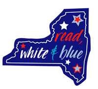read, white & blue