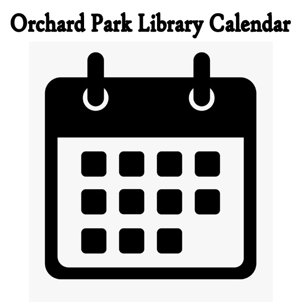 orchard park library calendar link