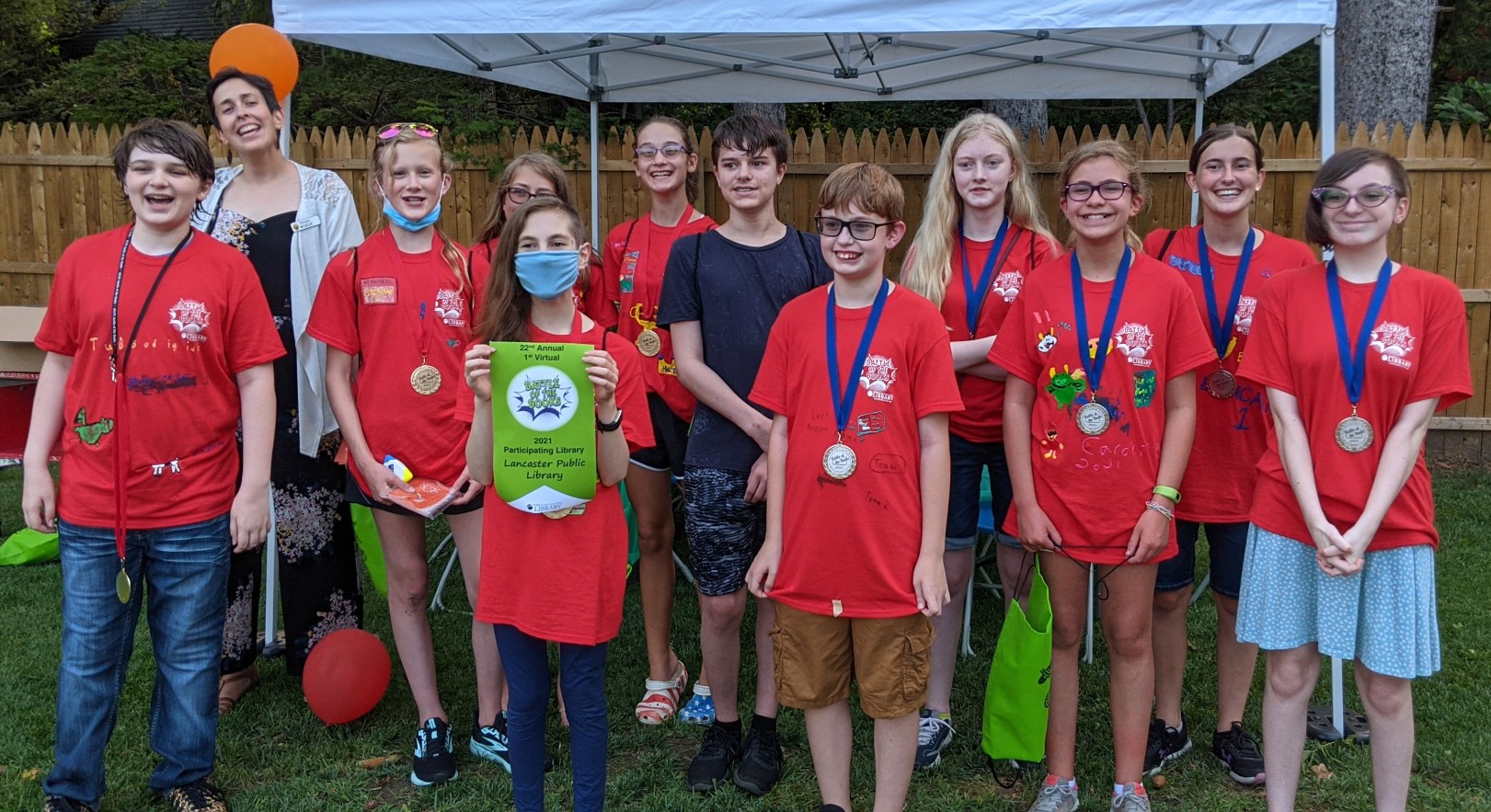 In 2021 the Lancaster Public Library teams were the Battle of the Books champions in our first ever virtual competition.