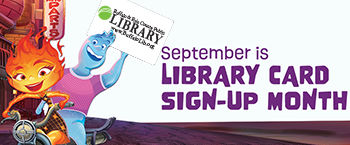 Library Card Sign-up Time! 