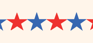 Star graphics for freedom to read month