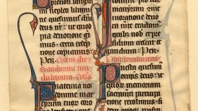 Fifty Original Leaves from Medieval manuscripts