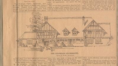 Otowega Club Scrapbook: 1895-1905