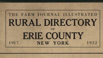 Rural Directory of Erie County 