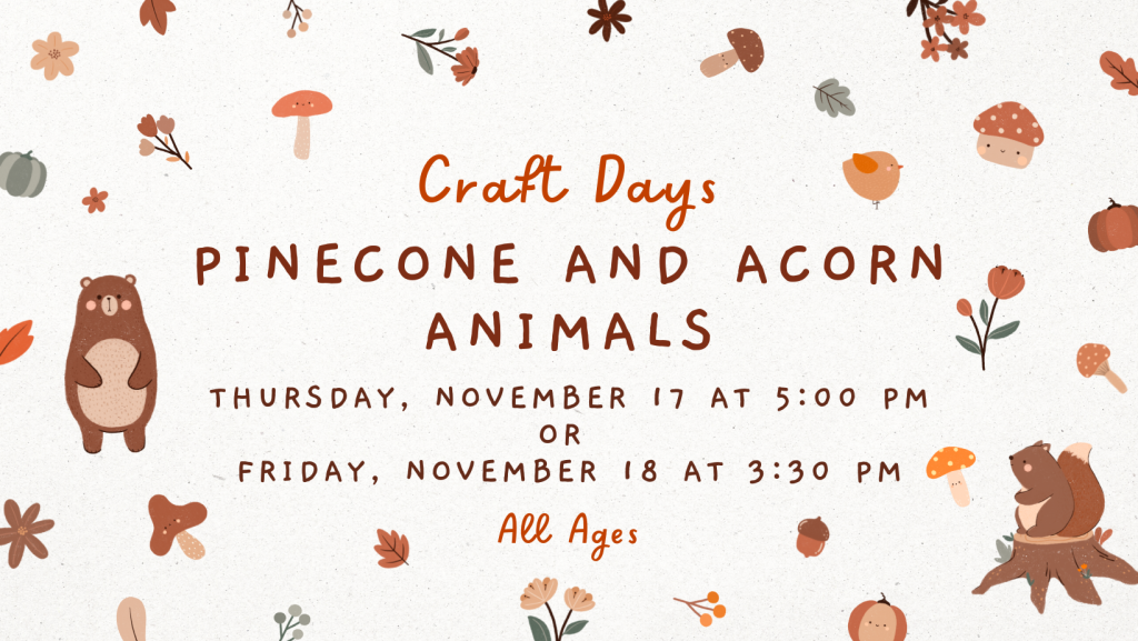 Pinecone and Acorn Animals