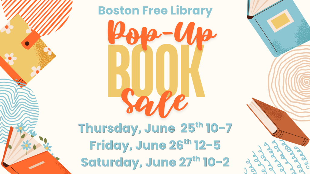 Pop-Up Book Sale