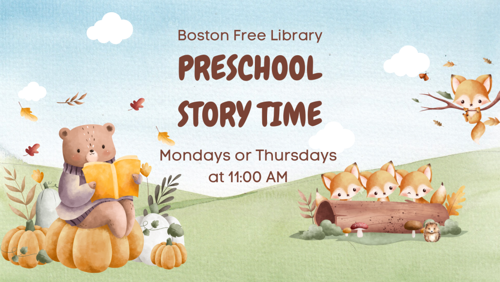 Preschool Story Time