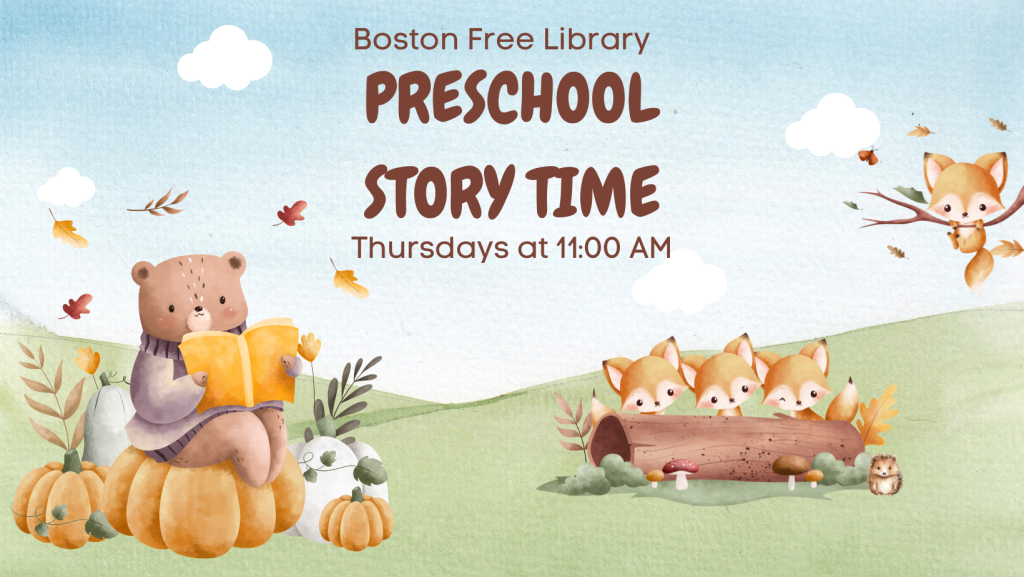Fall Preschool Story Time