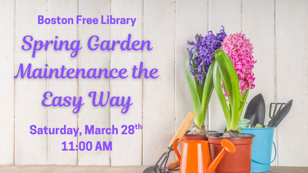 Spring Garden Maintenance