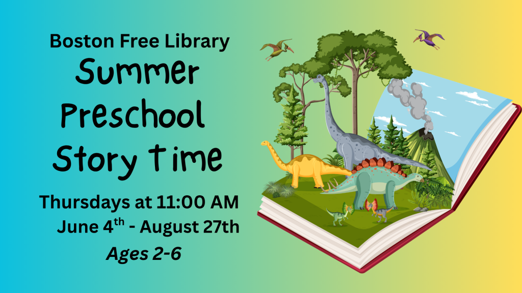 Summer Preschool Story Time
