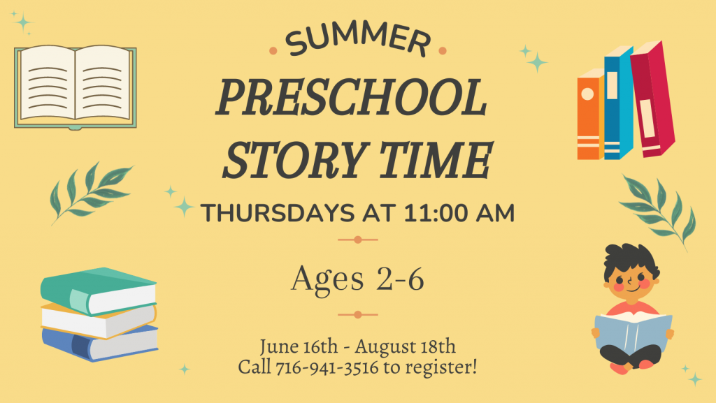 Summer Preschool Story Time