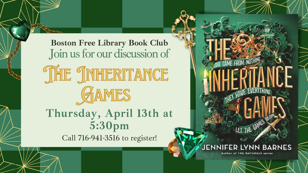 Inheritance Games Book Club