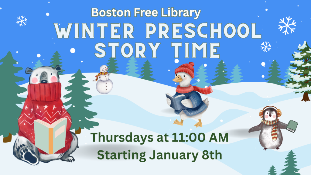 Winter Preschool Story Time