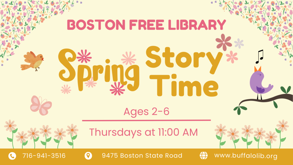 Spring Preschool Story Time