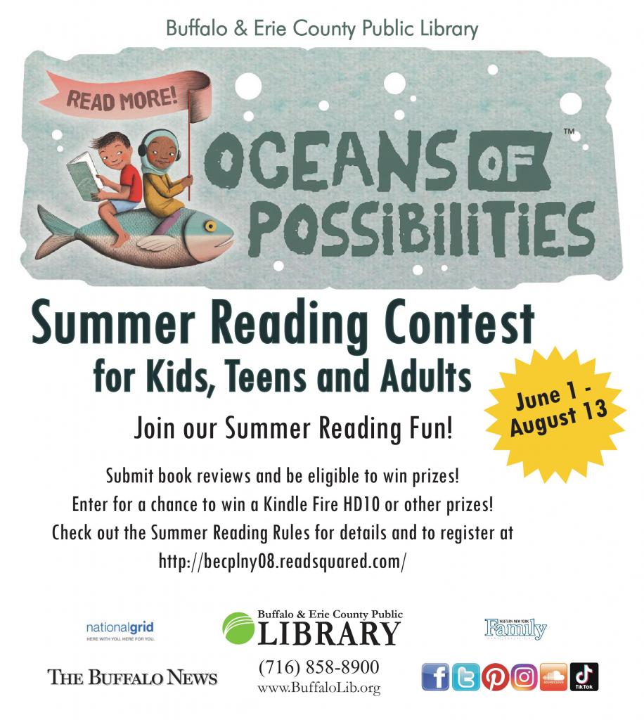 Online summer reading contest