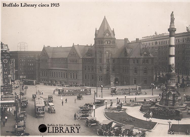 Buffalo Library circa 1915