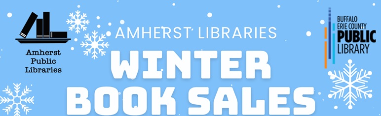 amherst libraries winter book sales