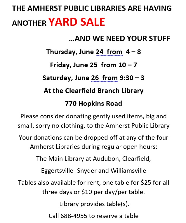 yard sale