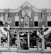 William C. Kronenberg in front of Fish & Kronenberg