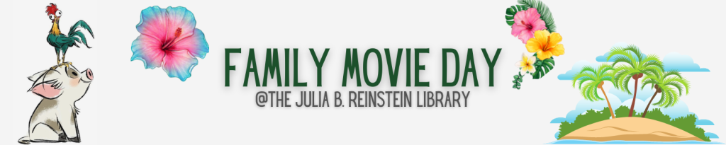 Enjoy a family movie (rated PG), snacks and a take-home craft will be provided! Registration is required; please call (716)668-4991 to reserve your child's seat. 
