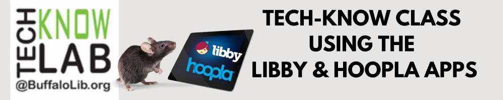 Using the Libby and Hoopla Apps