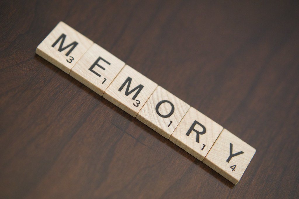 Memory Scrabble tiles