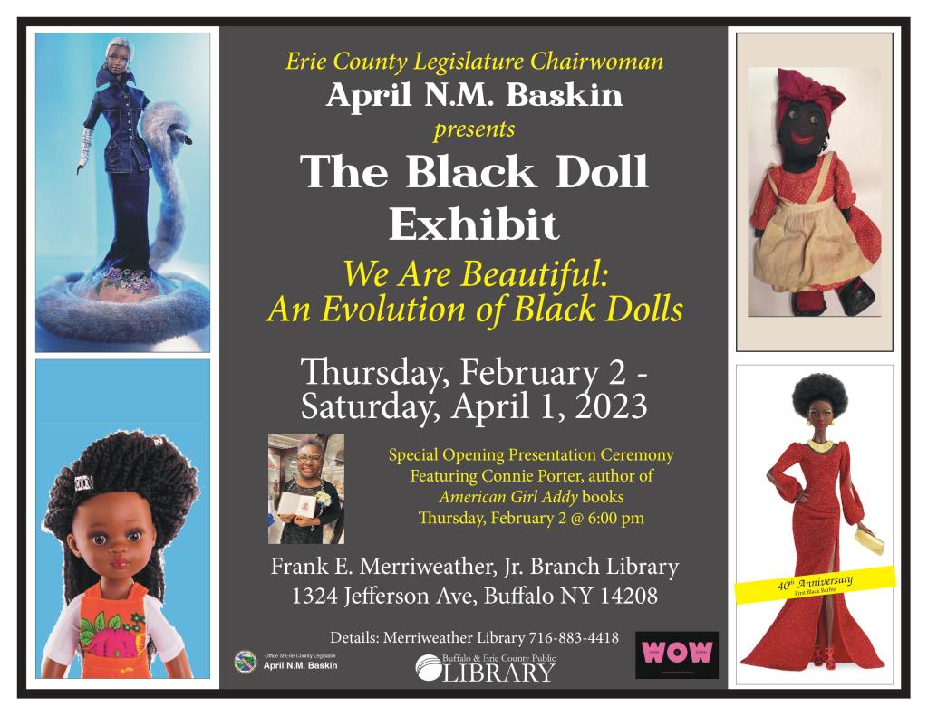 Doll Exhibit Opening Feb 2nd