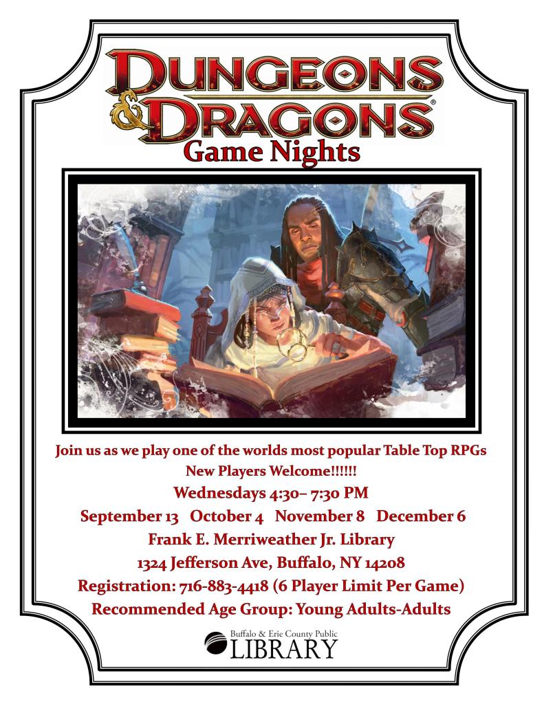 Dungeons and Dragons Promotion