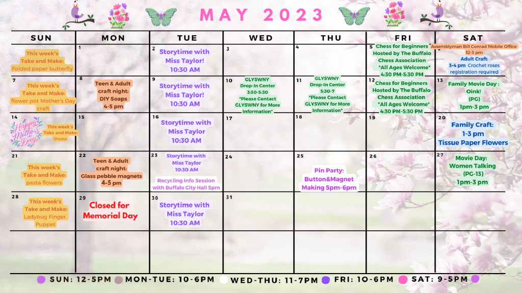 May 2023 Calendar