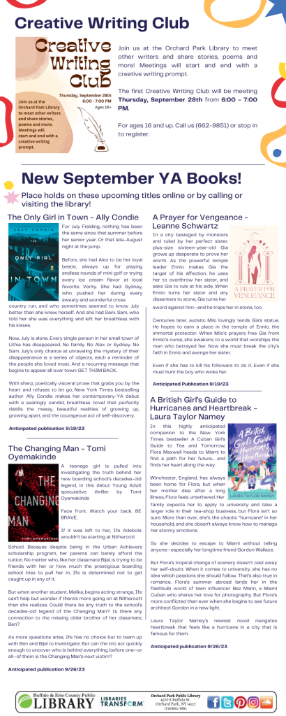 September Newsletter 2