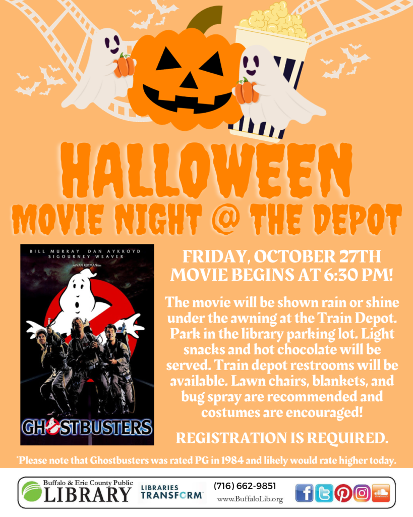 Halloween Movie Night at the Depot