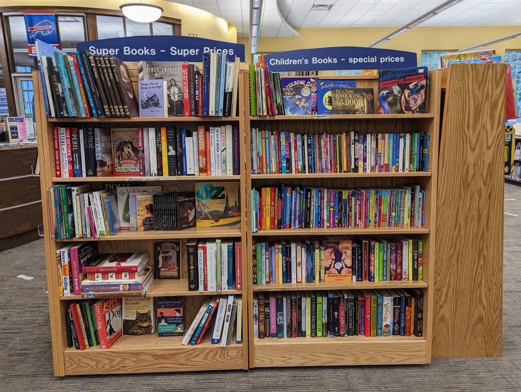 Books at Orchard Park Library 