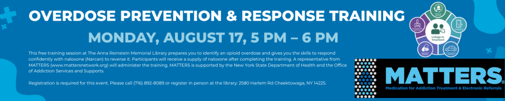 Overdose Prevention and Response Training