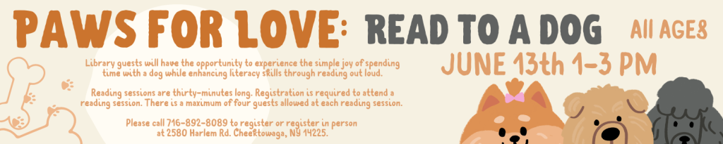 Paws for Love: Read to a Dog