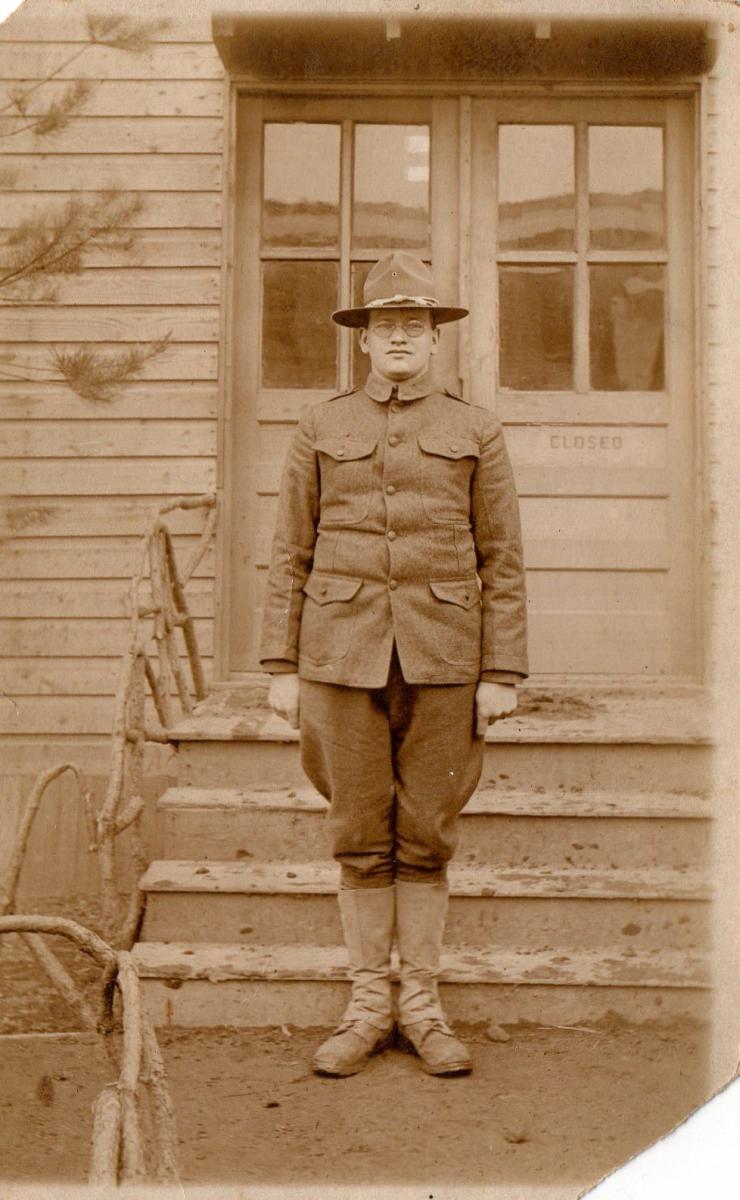 Pvt Willard Pierce Somewhere in France